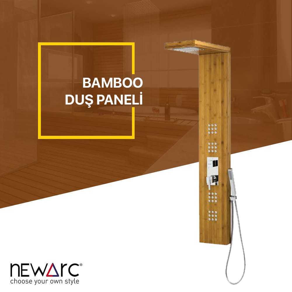 Newarc Bamboo Duş Paneli (Bambu) 440900